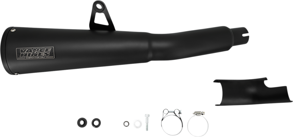 VANCE & HINES Upsweep Slip-On Muffler - Black - Rebel 1100