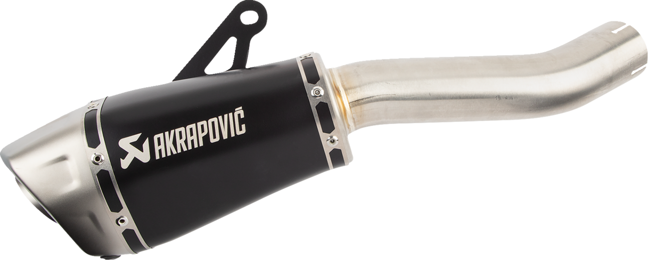 Slip-on Series Muffler - Titanium - Black (1)