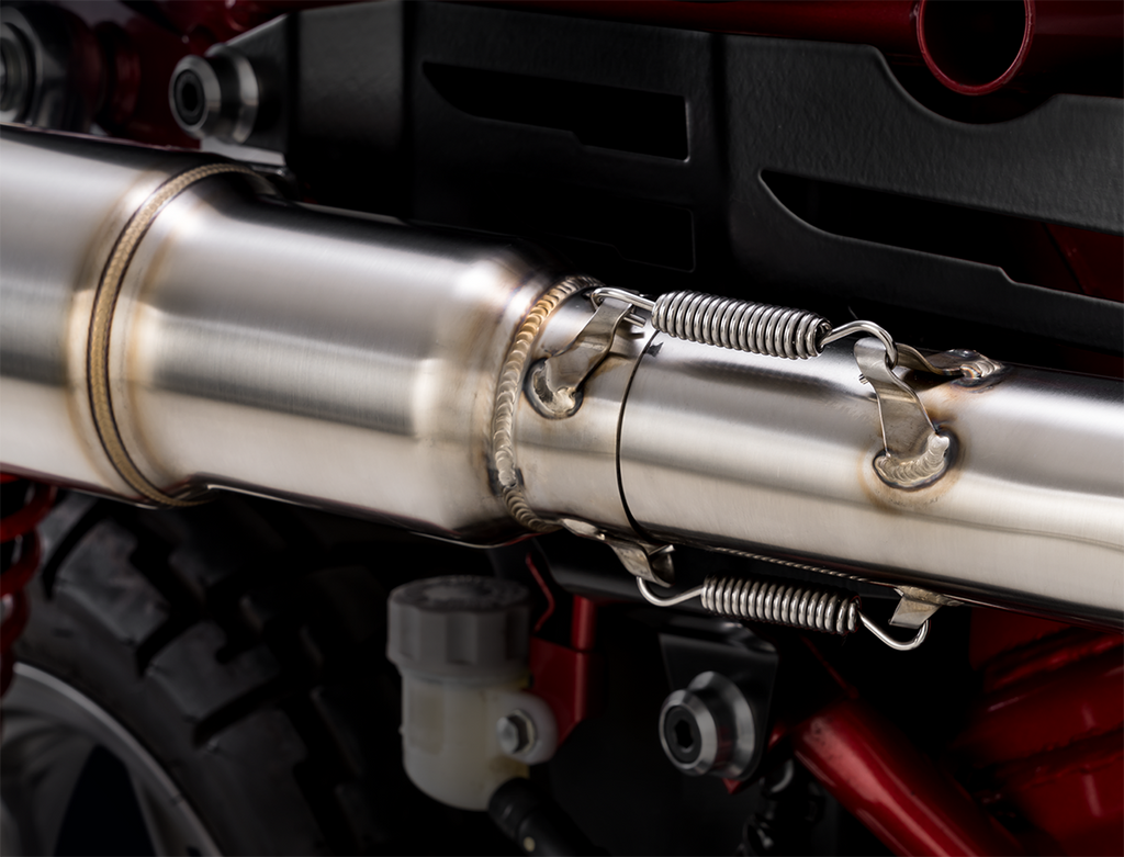 VANCE & HINES Hi-Output Slip-On Muffler - Stainless Steel - Monkey