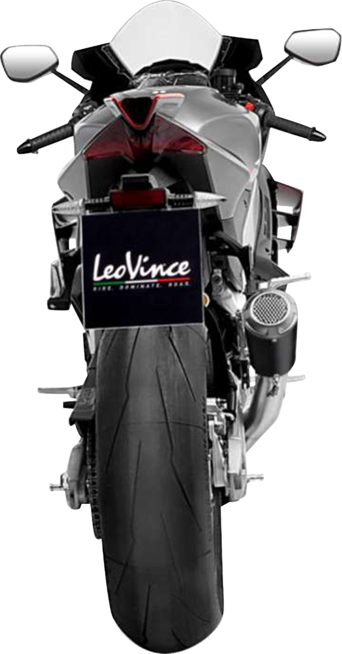 LEOVINCE LV-10 Slip-On Muffler - Carbon Fiber