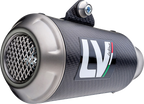 LEOVINCE LV-10 Slip-On Muffler - Carbon Fiber
