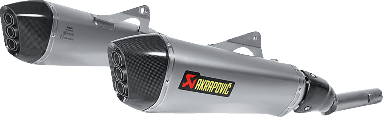 Slip-On Line Muffler - Titanium (1)