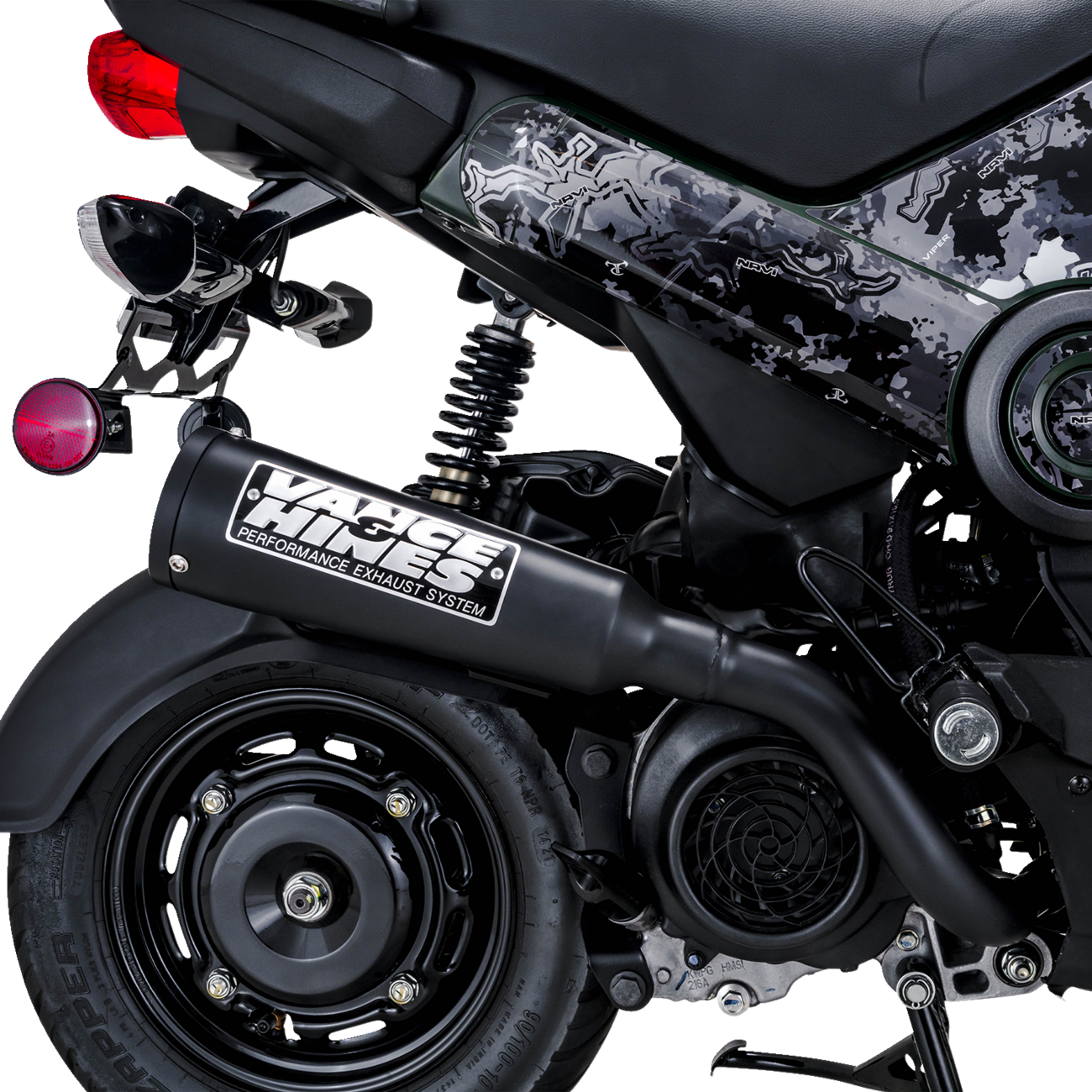 VANCE & HINES Upsweep Exhaust System - Black