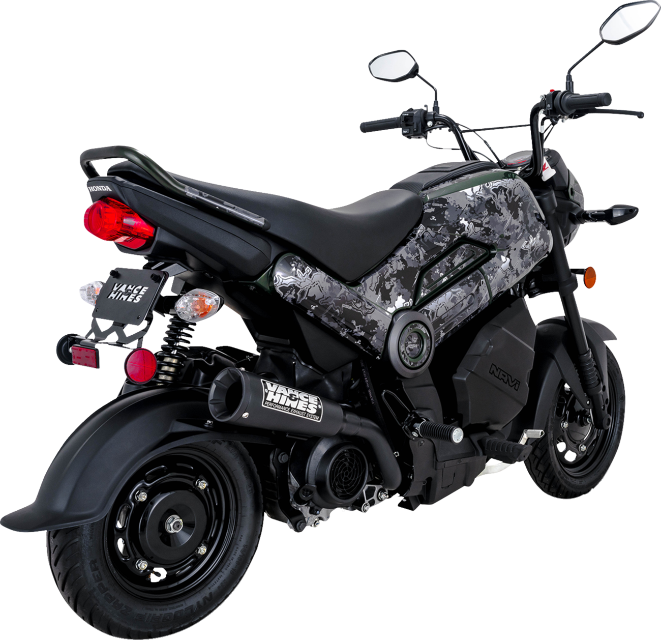 VANCE & HINES Upsweep Exhaust System - Black