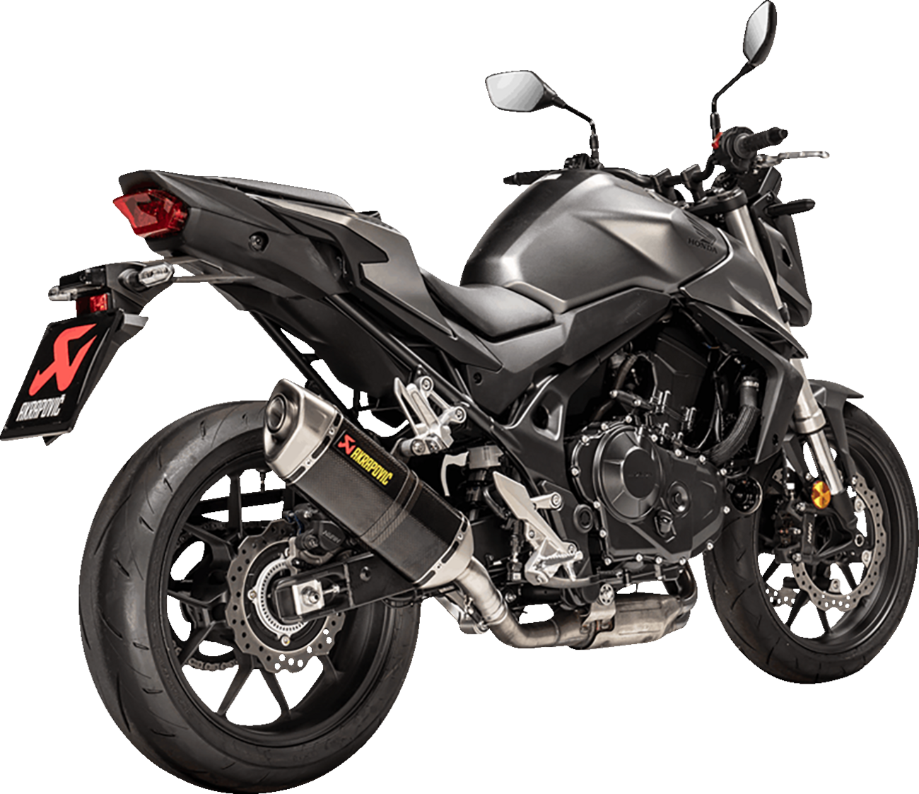 Slip-On Line Muffler - Carbon Fiber - Honda CB750 Hornet (1)