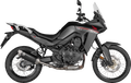 Slip-On Line Muffler - Titanium - Black - Honda XL750 Transalp (1)