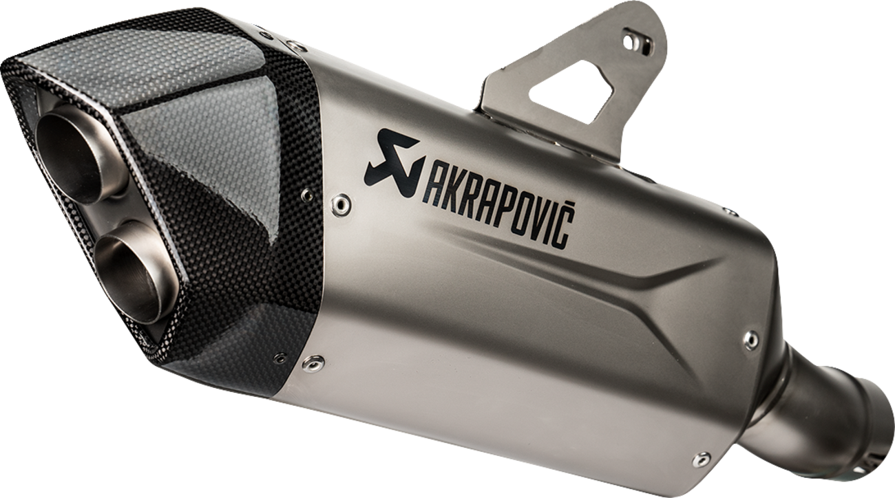Slip-On Line Muffler - Titanium - Silver - BMW R 1300 GS (1)