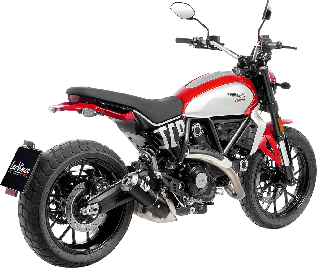 LEOVINCE LV-10 Slip-On Muffler - Carbon Fiber