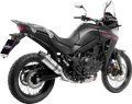 LV One Slip-On Muffler - Stainless Steel - Honda XL750 Transalp (1)