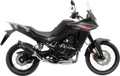 LV One Slip-On Muffler - Black - Honda XL750 Transalp (1)