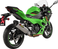 Slip-On Line Muffler - Titanium - Ninja 500/Z500 (1)