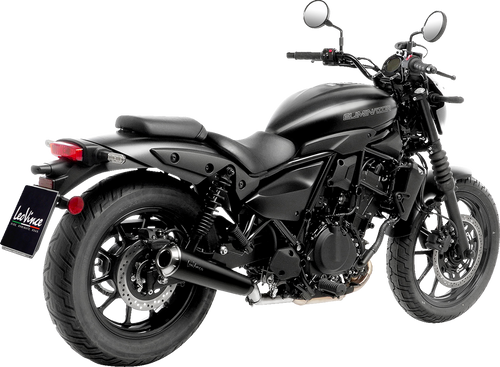 Classic Racer Slip-On Muffler - Black - Eliminator 500 (1)