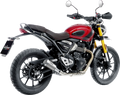 LV-10 Slip-On Muffler - Stainless Steel - Scrambler/Speed 400 (1)