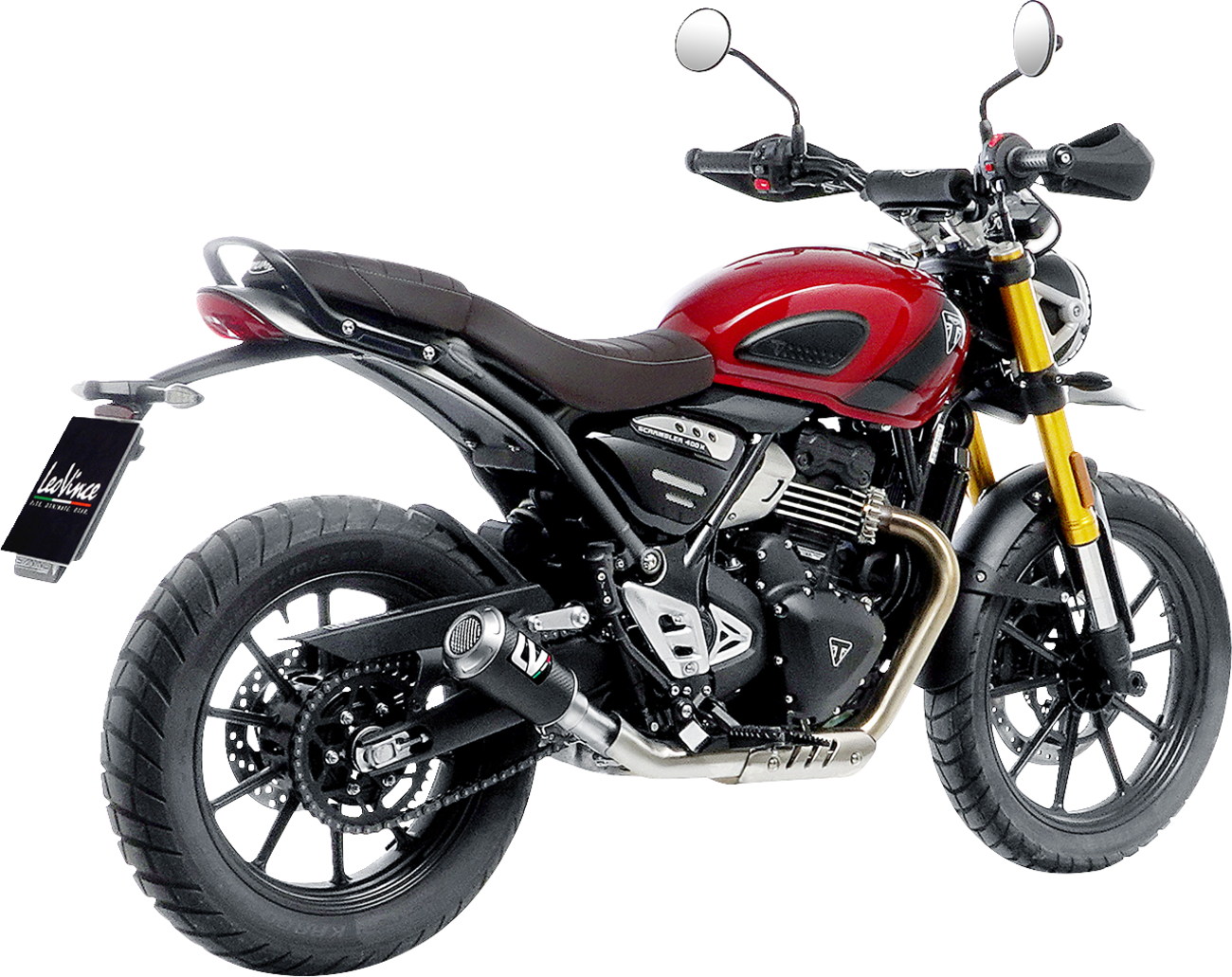 LV-10 Slip-On Muffler - Carbon Fiber - Scrambler/Speed 400 (1)
