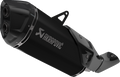 Slip-On Line Muffler - Titanium - CRF1100L - Black (1)