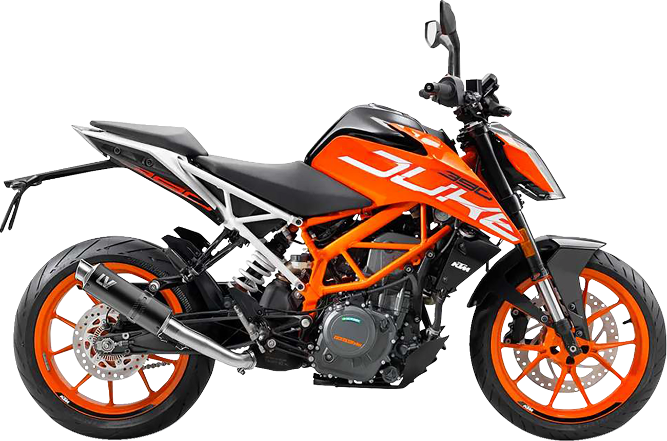 GP Corsa Slip-On Muffler - Black Edition - Duke/RC 390 (1)