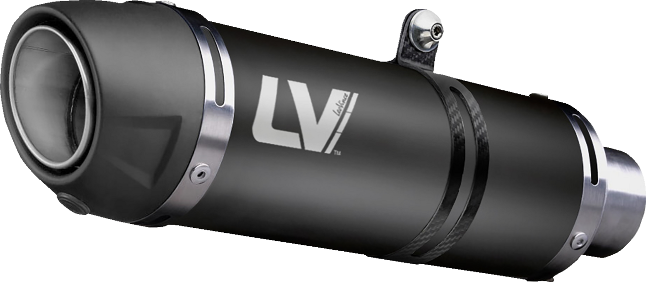 GP Corsa EVO Slip-On Muffler - Black Edition - Ninja/Z 400 (1)