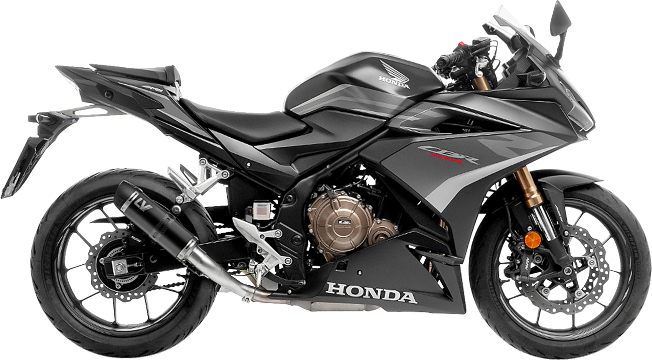 GP Corsa EVO Slip-On Muffler - Black Edition - CB/CBR 500 (1)