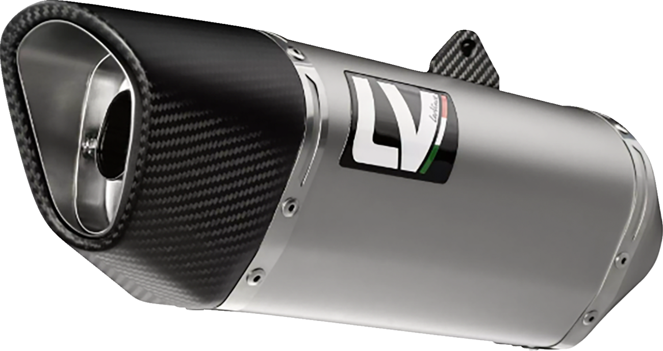 LV-14 R Slip-On Muffler - Stainless Steel - Honda CB 750 Hornet (1)
