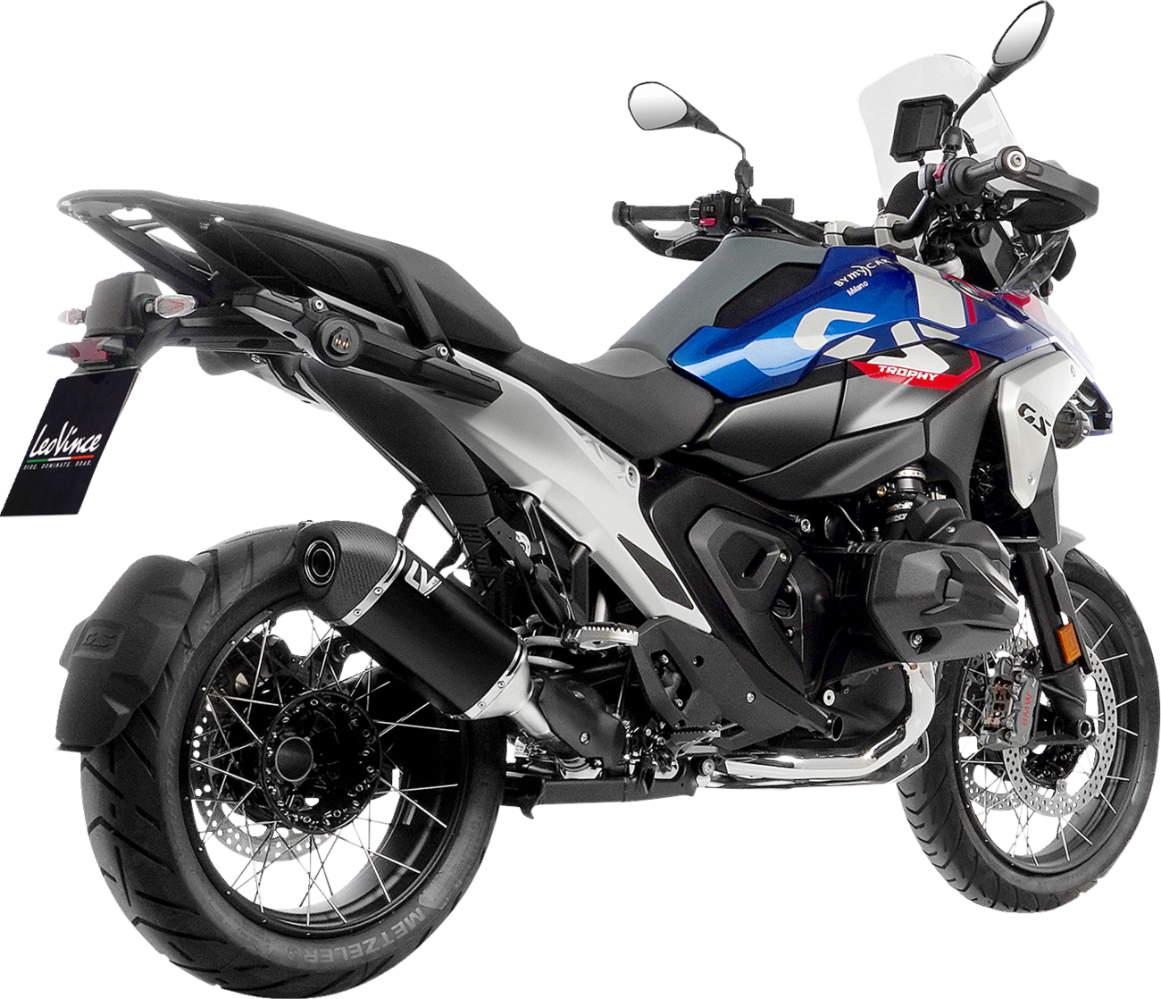 LV-14 Slip-On Muffler - Black - BMW R 1300 GS & R 1300 GS Adventure (1)