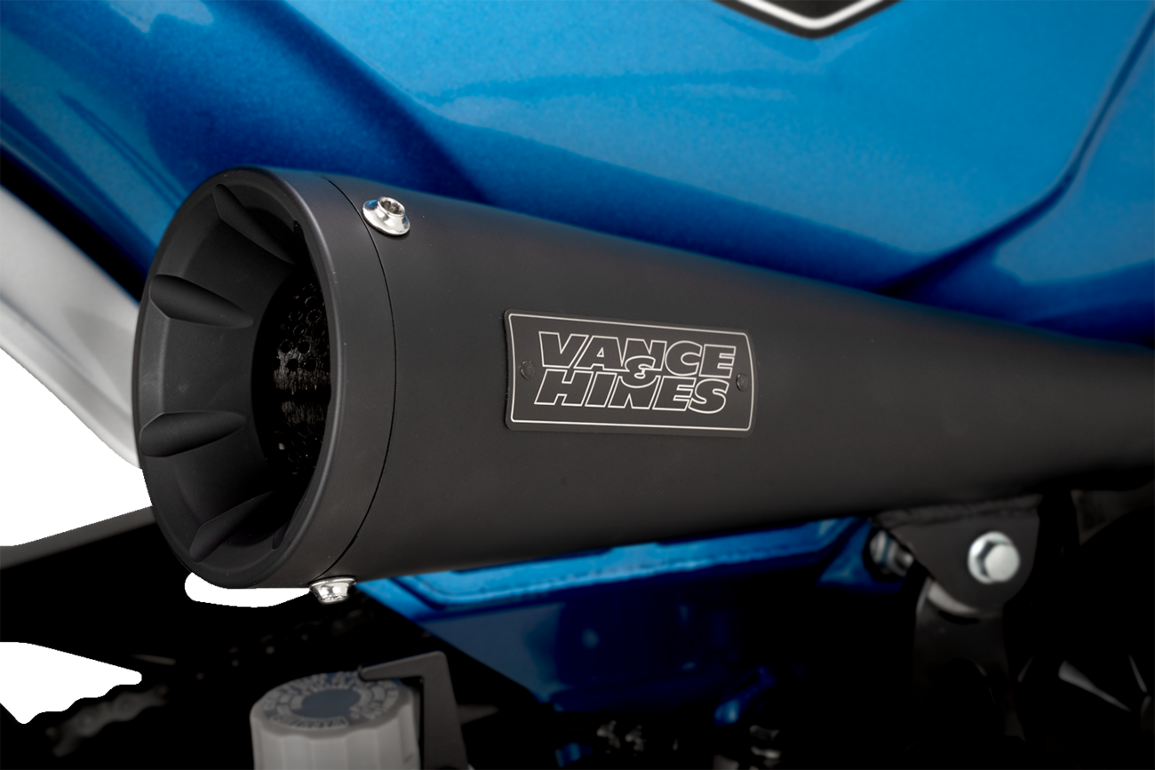 VANCE & HINES Upsweep Slip-On Muffler - Black - 125 Dax