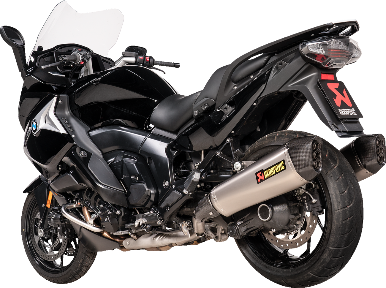 Slip-On Line Mufflers - Titanium - BMW K1600 GT & K1600 GTL (1)