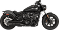 VANCE & HINES Hi-Output Slip-On Muffler - Black - Indian Scout/Bobber