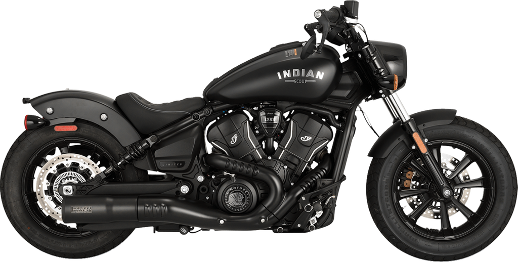 VANCE & HINES Hi-Output Slip-On Muffler - Chrome - Indian Scout/Bobber