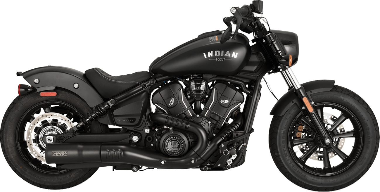 VANCE & HINES Hi-Output Slip-On Muffler - Chrome - Indian Scout/Bobber