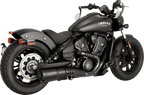 VANCE & HINES Hi-Output Slip-On Muffler - Black - Indian Scout/Bobber