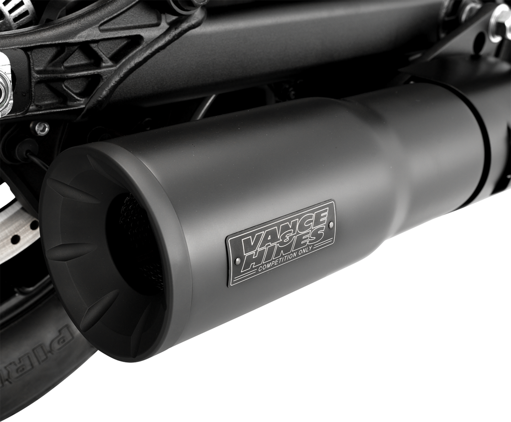VANCE & HINES Hi-Output Slip-On Muffler - Black - Indian Scout/Bobber