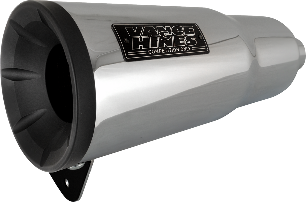 VANCE & HINES Hi-Output Slip-On Muffler - Chrome - Indian Scout/Bobber