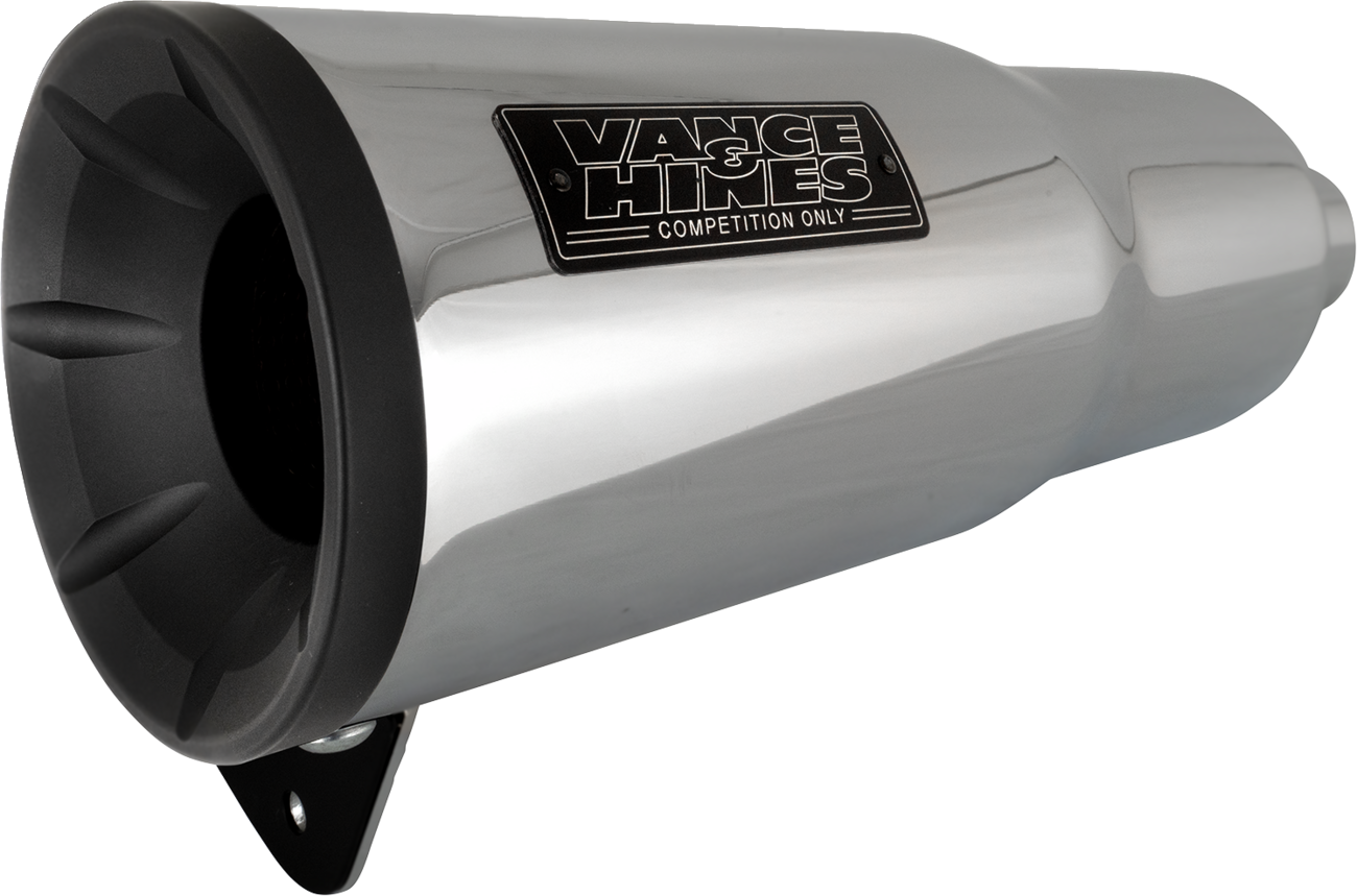 VANCE & HINES Hi-Output Slip-On Muffler - Chrome - Indian Scout/Bobber