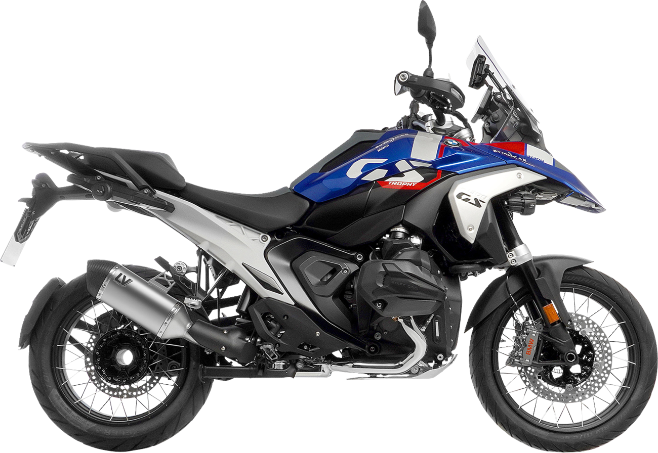 LV-14 Slip-On Muffler - Titanium - BMW R 1300 GS (1)