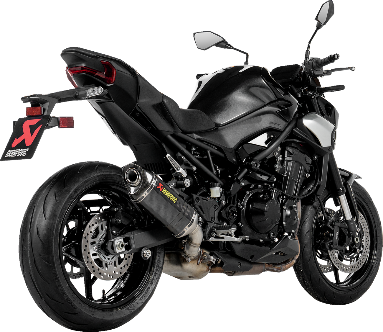 Slip-On Line Muffler - Carbon Fiber - ECE - Kawasaki Z900 (1)