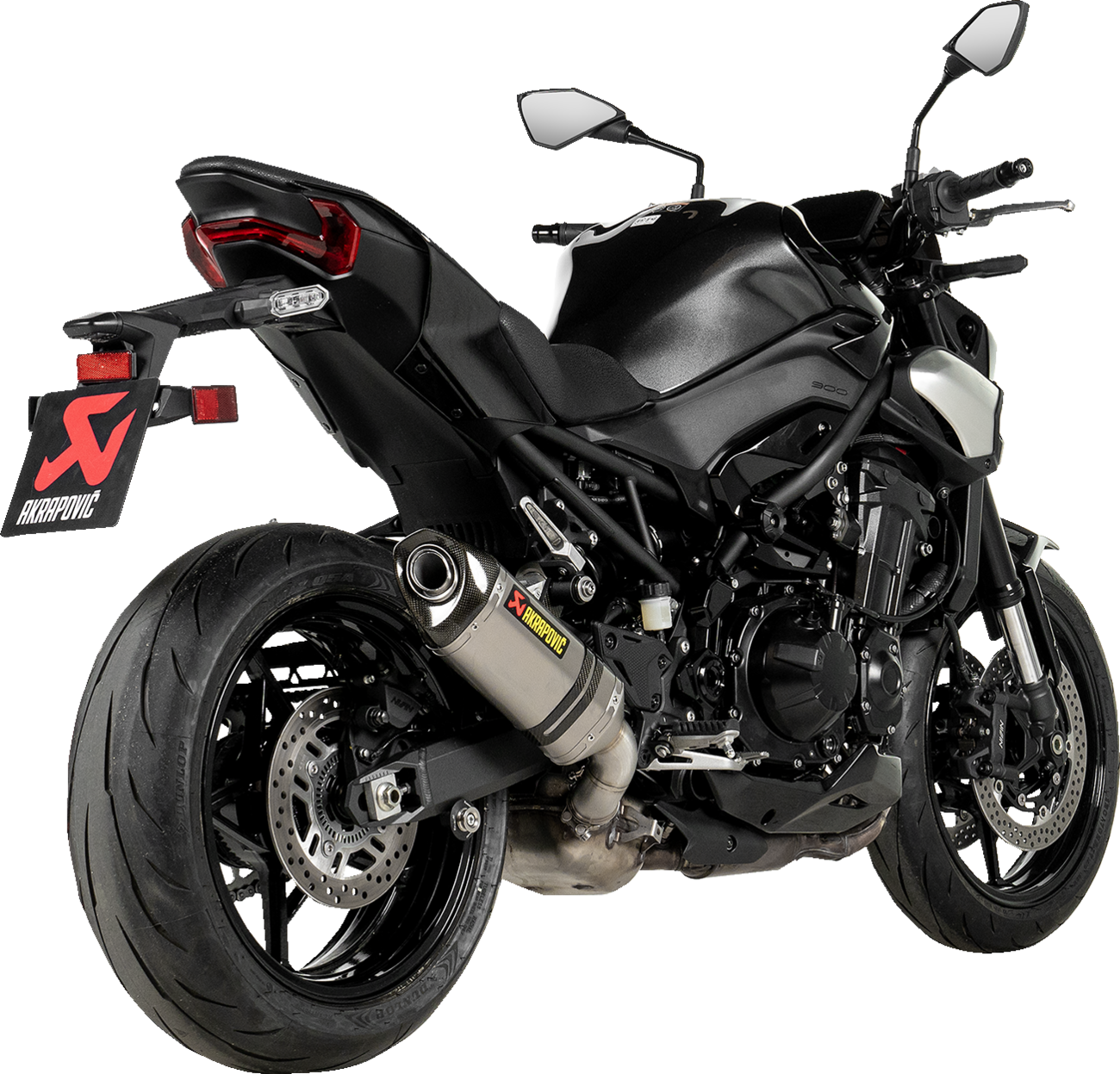 Slip-On Line Muffler - Titanium - ECE - Kawasaki Z900 (1)