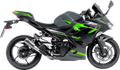LV Corsa S Slip-On Muffler - Titanium - Kawasaki Ninja 400/500 (1)