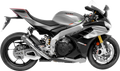 LV Corsa S Slip-On Muffler - Titanium - Aprilia RSV4 Tuono V4 (1)