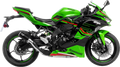 LV Corsa S Black Edition Slip-On Muffler - Kawasaki ZX-4R/RR (1)