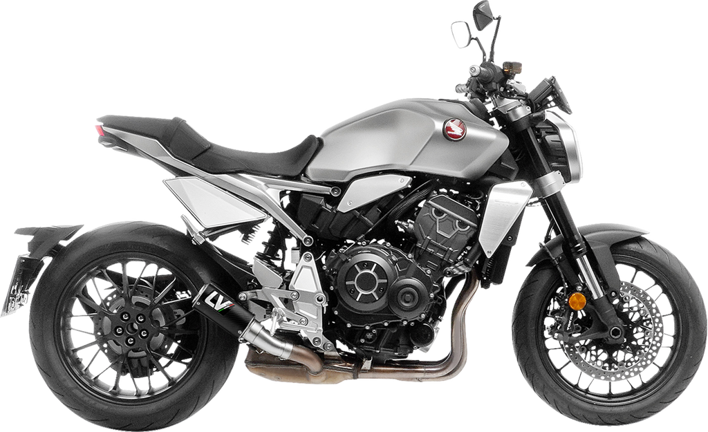LEOVINCE LV Corsa Slip-On Muffler - Carbon Fiber - Honda CB 1000 R