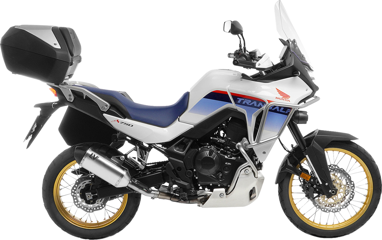 LV-14 Slip-On Muffler - Titanium - Honda XL 750 Transalp (1)