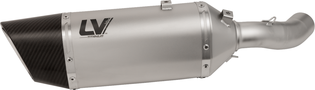 LV-14 R Slip-On Muffler - Titanium - Kawasaki Z 900 (1)