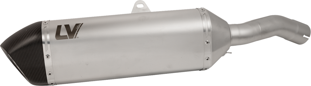 LEOVINCE LV-14 Slip-On Muffler - Stainless Steel - BMW F750/800/850/900GS