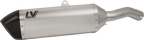 LEOVINCE LV-14 Slip-On Muffler - Stainless Steel - BMW F750/800/850/900GS