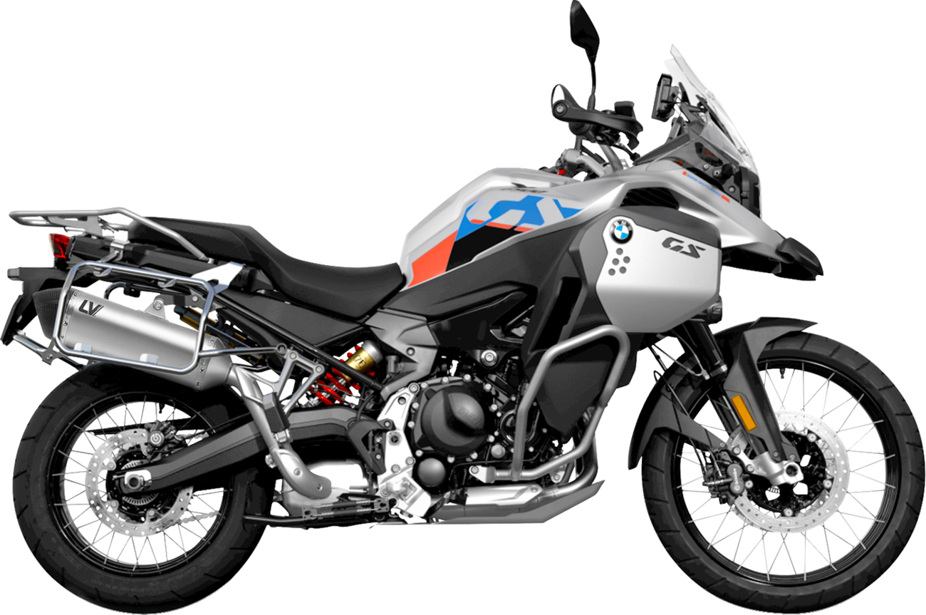 LV-14 Black Edition Slip-On Muffler - BMW F 750/900 GS (1)