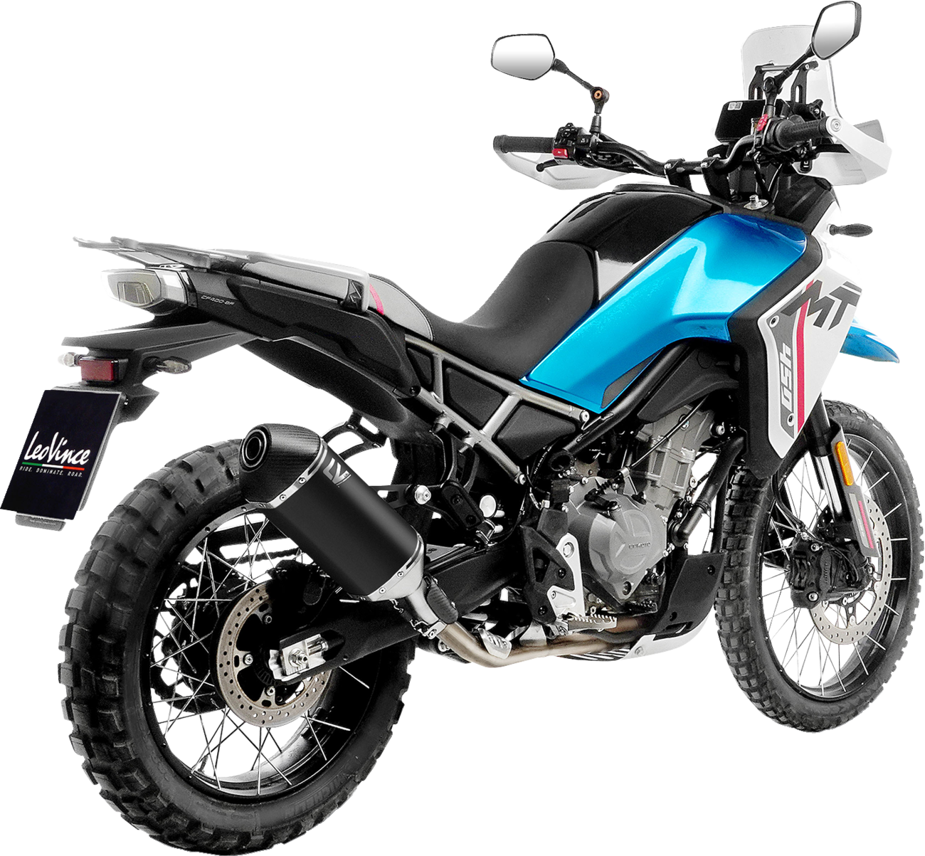 LV-14 Black Edition Slip-On Muffler - CFMOTO 450 MT (1)