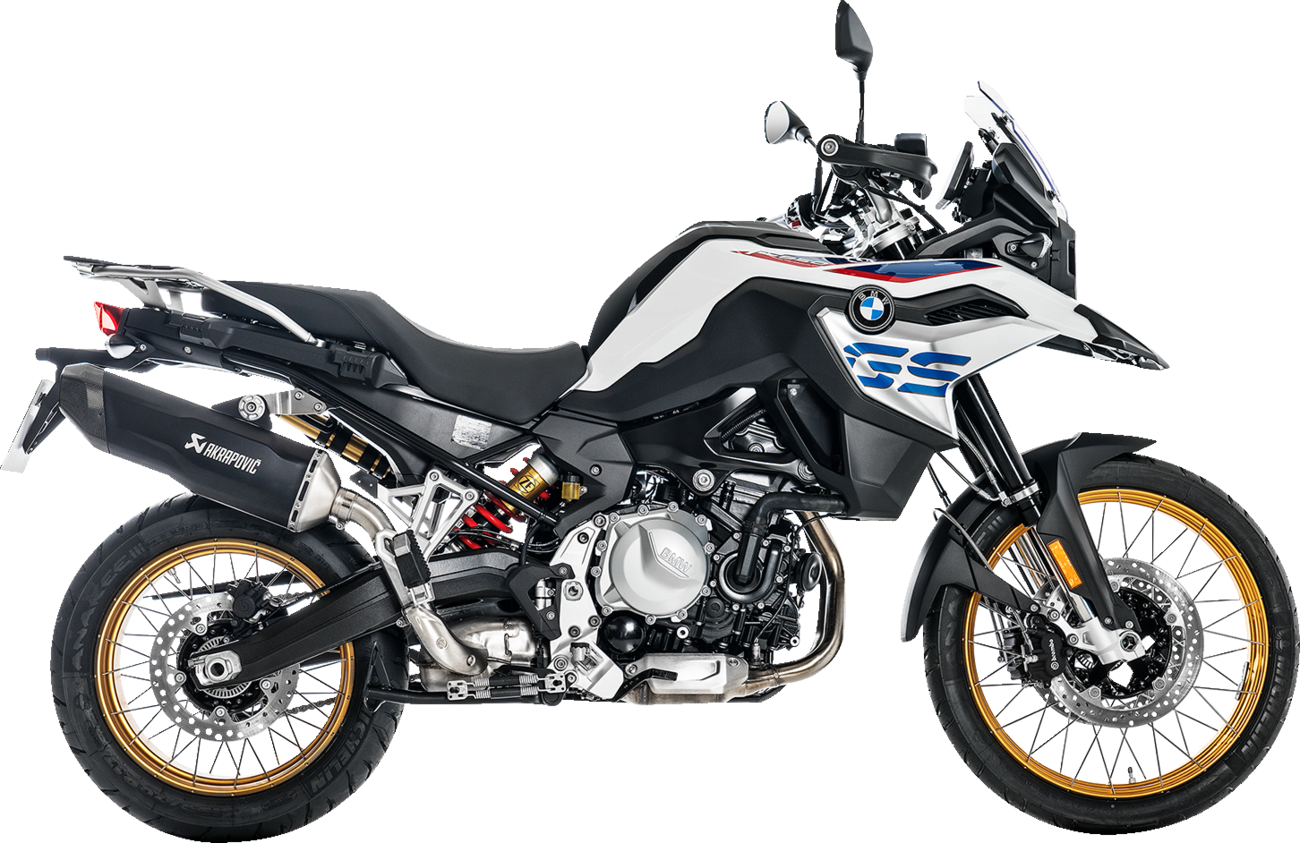 Slip-On Line Muffler - Titanium Black - BMW F850GS (1)