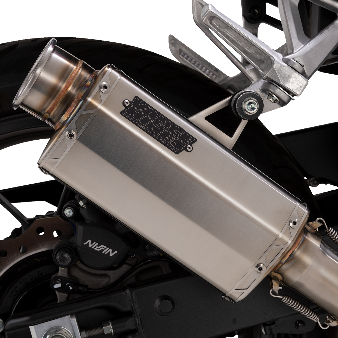 VANCE & HINES VS-6 Slip-On Muffler - Stainless Steel - Honda CB/CBR 500