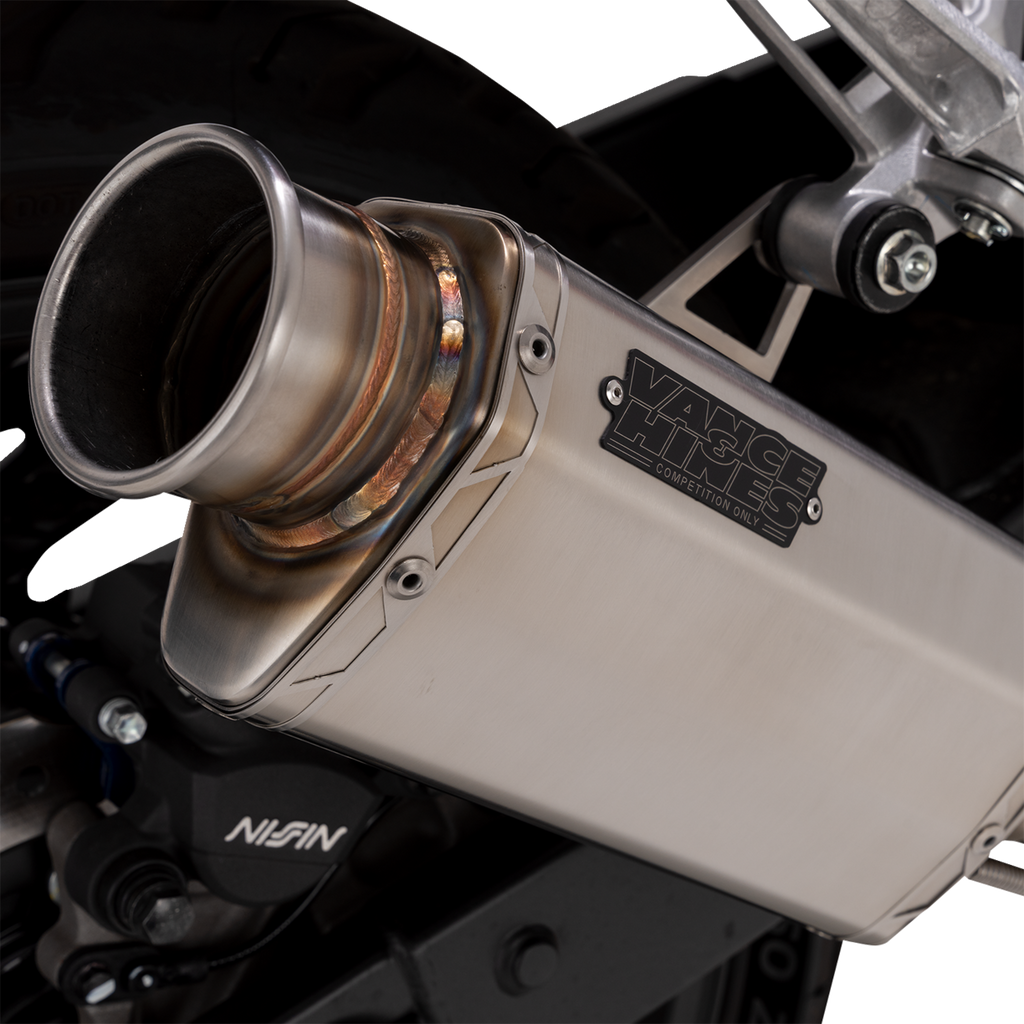 VANCE & HINES VS-6 Slip-On Muffler - Stainless Steel - Honda CB/CBR 500