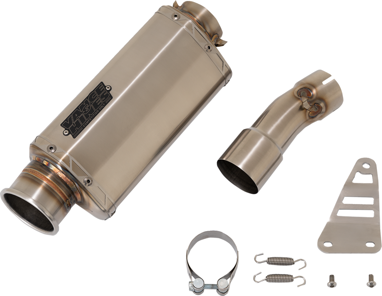 VANCE & HINES VS-6 Slip-On Muffler - Stainless Steel - Kawasaki Z/Ninja 500